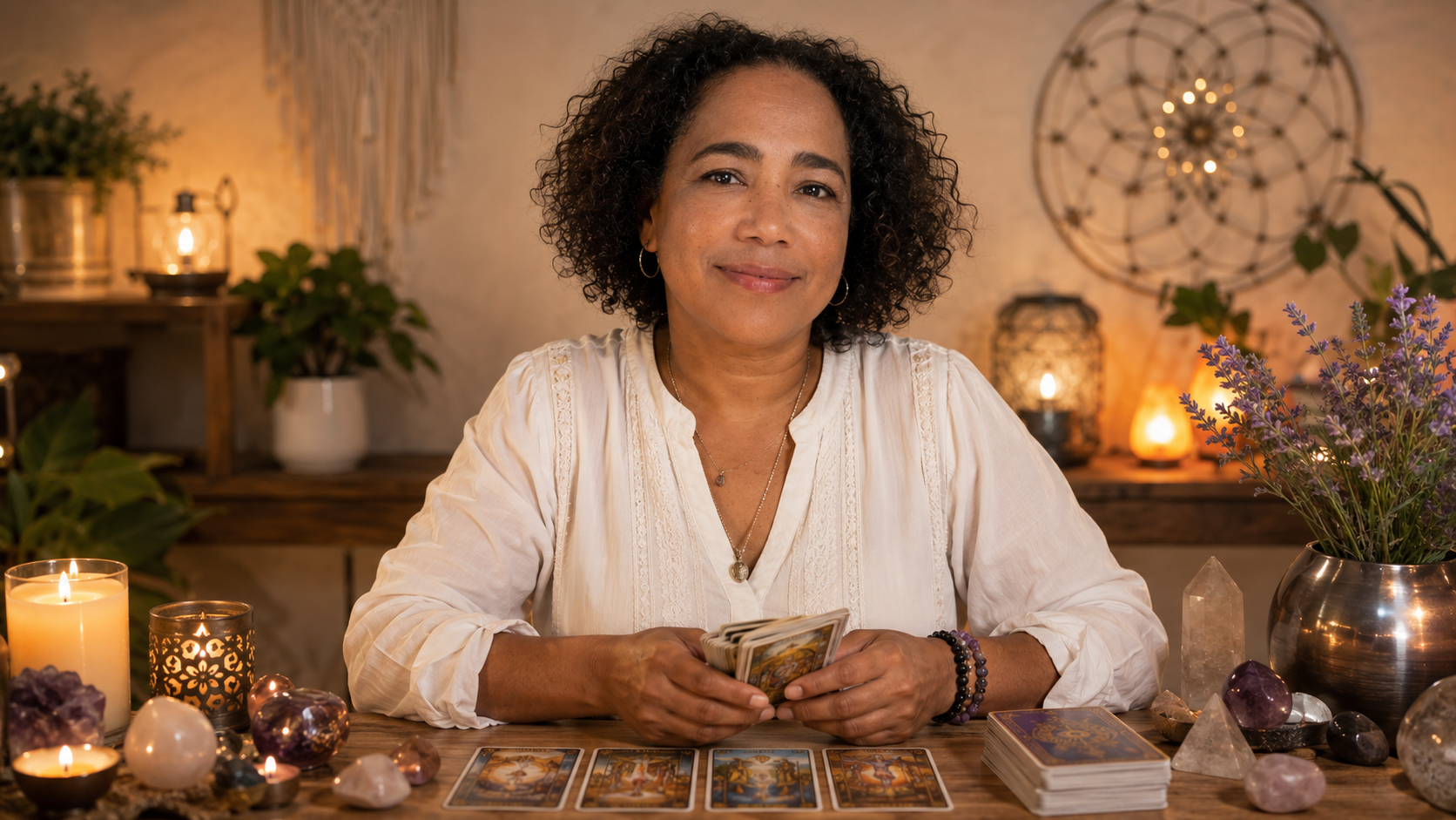 Aida, especialista en tarot terapéutico y tarot del amor